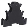 Songmics Hantelių rinkinys, 34x30x14.5 cm, juoda
