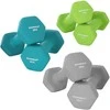 Songmics Hantelių rinkinys, 38.5x35.5x14.5 cm, juoda