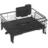 Songmics Indų džiovyklė su ištraukiama lašėjimo lentele