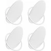 Songmics Kabliukas drabužiams, 7.2x5.2x8.5 cm, baltas