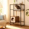 Songmics Katės baldai FEANDREA su pliušinėmis pagalvėmis 74x34x114 cm