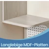 Songmics VASAGLE kampinė lentynėlė, sieninė lentynėlė su 5 lygiais, pakabinama lentynėlė