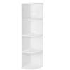 Songmics Kampinė lentyna 30 x 129,5 x 30 cm