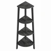 Songmics Kampinė lentyna 33,4x33,4x125 cm