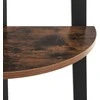 Songmics Kampinė lentyna 37.2x37.2x159 cm Chaki plienas
