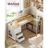 Songmics Kampinis stalas 140 x 80 x 90 cm