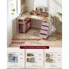 Songmics Kampinis stalas 140 x 80 x 90 cm