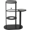 Songmics Draskyklė 80x43x107 cm juoda