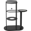 Songmics Draskyklė 80x43x107 cm juoda