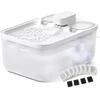 Songmics Kačių fontanas su 12 filtrų, baltas, 4,5 l