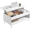 Songmics Kavos staliukas 50 x 100 x 45/58,5 cm