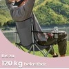 Songmics Stovyklavimo kėdžių rinkinys iš 2 dalių, sulankstomos kėdės, skirtos naudoti lauke, su porankiais