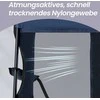Songmics Kempingo kėdžių rinkinys (2 vnt.), sulankstoma lauko kėdė, žvejybos kėdė