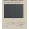 Songmics Kilimas svetainės 200x140 cm antracitas