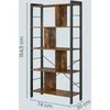 Songmics Knygų lentyna VASAGLE 74x30x154,5 cm
