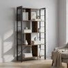 Songmics Knygų lentyna VASAGLE 74x30x154,5 cm