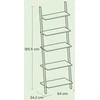 Songmics Lentyna 60 x 30 x 204,8 cm