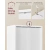 Songmics Knygų spinta 31,8x24x175 cm Balta MDF