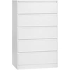 Songmics Komoda 40x119.4x97.5 cm Balta Mediena