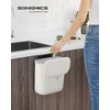 Songmics Komposto dėžė 9L balta