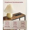 Songmics Konsolinis staliukas su 2 lentynomis 20 x 100 x 80 cm