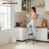 Songmics Kopėčios 55x50x4.5 cm Pilka Plienas