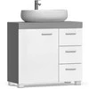 Songmics Kosmetinis spintelė 70x30x63,8 cm Pilka MDF