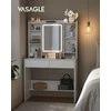Songmics Krepšetis 90x40x144.7 cm Baltas