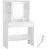 Songmics Krepšetis 90x40x144.7 cm Baltas