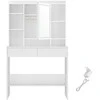 Songmics Krepšetis 90x40x144.7 cm Baltas