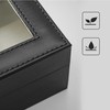 Songmics Laikrodžių dėžutė, 30x11,2x8 cm, juoda