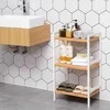 Songmics Laikymo lentyna, 45x31.5x79.5 cm, Natūrali