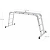 Songmics Daugiafunkcinės kopėčios 350 cm