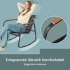 Songmics Lauko baldų komplektas juodas