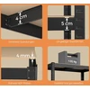 Lentyna SONGMICS 40x80x160 cm, juoda, 520 kg