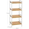 Songmics Lentyna, 45x31,5x111 cm, Balta