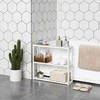 Songmics Lentyna, 60x15x55 cm, Balta