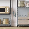 Songmics Lentynų sistema 200x120x60 cm Mėlynas metalas