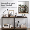 Songmics Lentynų sistema 200x120x60 cm Mėlynas metalas