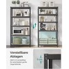 Songmics Lentynų sistema 40x90x180 cm Pilka Plienas