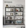 Songmics Lentynų sistema 40x90x180 cm Pilka Plienas