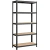 Songmics Lentynų sistema 40x90x180 cm Pilka Plienas