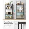 Songmics Lentynų sistema 80x40x160 cm Juodas plienas