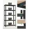 Songmics Lentynų sistema 90x40x180 cm Juodas plienas