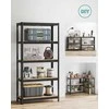 Songmics Lentynų sistema 90x40x180 cm Juodas plienas