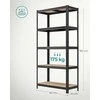 Songmics Lentynų sistema 90x40x180 cm Juodas plienas