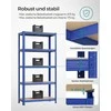 Songmics Lentynų sistema 90x40x180 cm Mėlynas plienas