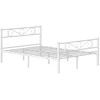 Lova Songmics Metalinis viengulės lovos rėmas 207x141,5x86,2 cm