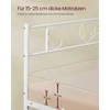 Lova Songmics Metalinis viengulės lovos rėmas 207x141,5x86,2 cm