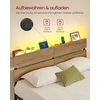 Lova Songmics Lovos rėmas 160 x 200 cm
